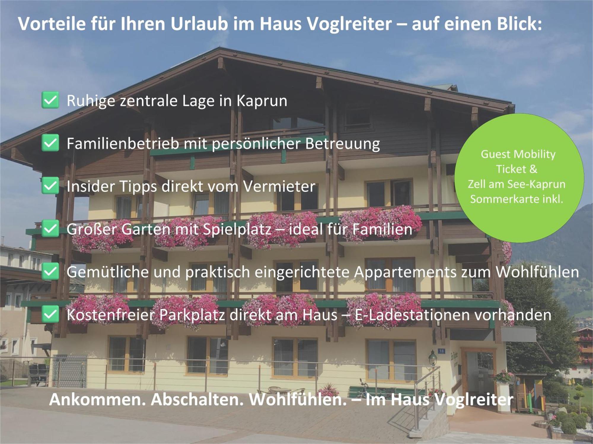 Haus Voglreiter - Inkl Sommerkarte, Zentrale Und Ruhige Lage, Garten Mit Spielplatz Капрун Екстериор снимка
